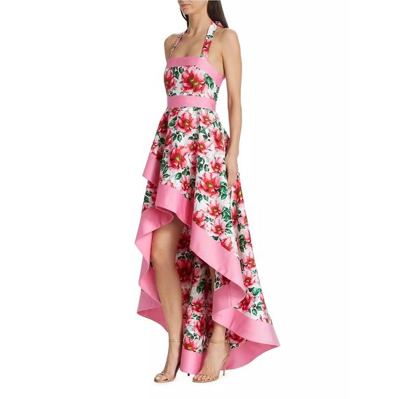 Alice + Olivia Florence Halter Dress US 2 $1195 - Picture 2 of 12